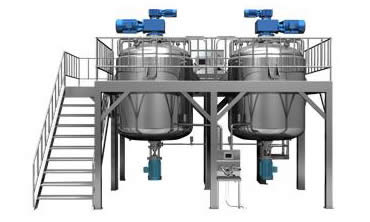 Vacuum Homogenizing Emulsifying Mixer